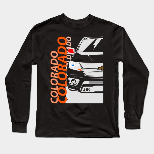 Colorado 2018 Long Sleeve T-Shirt by SquareFritz